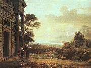 Claude Lorrain The Departure of Hagar and Ishmael oil on canvas